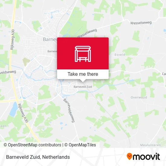 Barneveld Zuid map