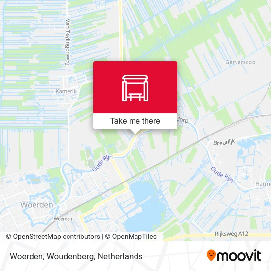 Woerden, Woudenberg map