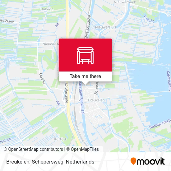 Breukelen, Schepersweg map