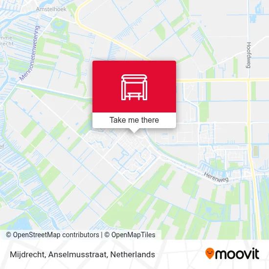 Mijdrecht, Anselmusstraat map