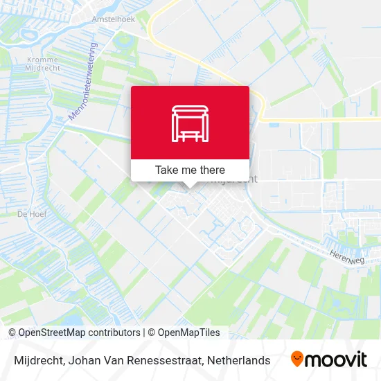 Mijdrecht, Johan Van Renessestraat map