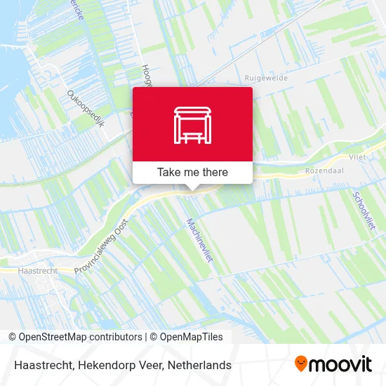 Haastrecht, Hekendorp Veer map