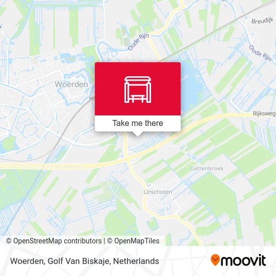 Woerden, Golf Van Biskaje Karte