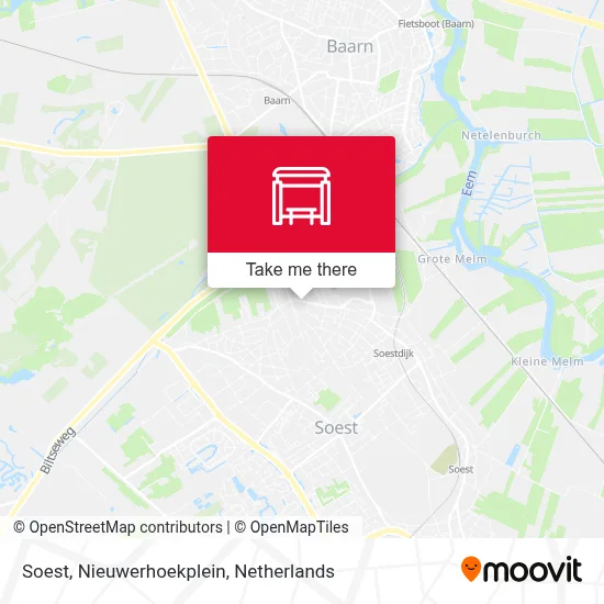 Soest, Nieuwerhoekplein map