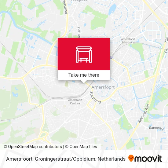 Amersfoort, Groningerstraat / Oppidium map