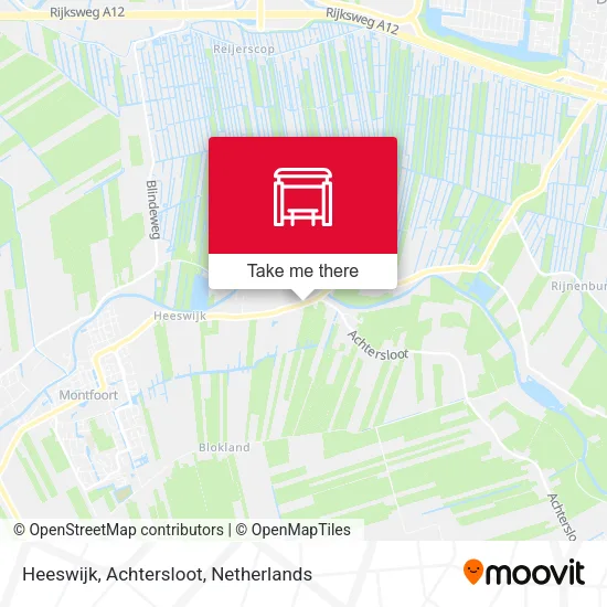 Heeswijk, Achtersloot map
