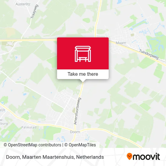 Doorn, Maarten Maartenshuis map