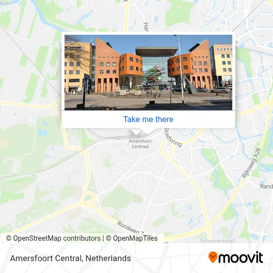 Amersfoort Centraal Karte