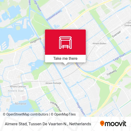 Almere Stad, Tussen De Vaarten-N. map