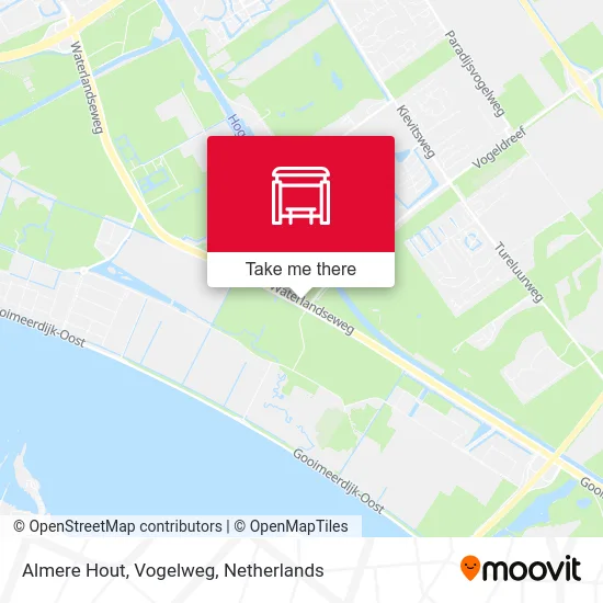 Almere Hout, Vogelweg map