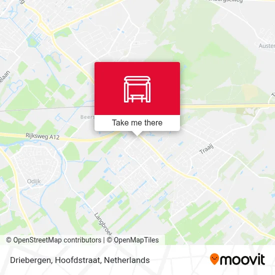 Driebergen, Hoofdstraat map