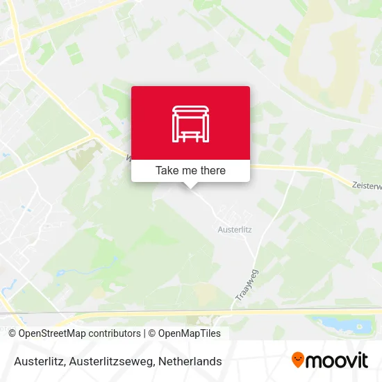 Austerlitz, Austerlitzseweg map
