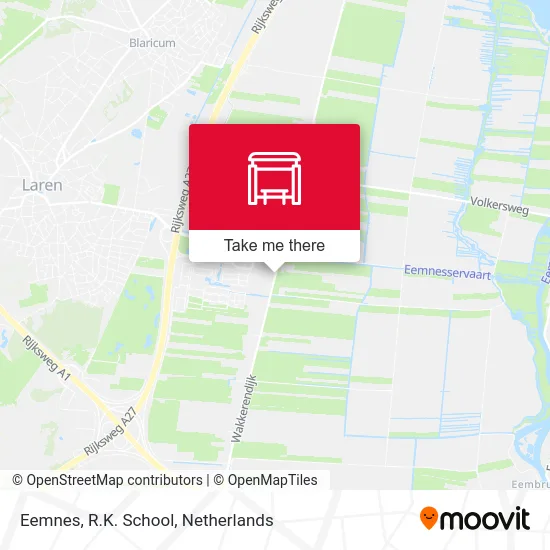 Eemnes, R.K. School Karte