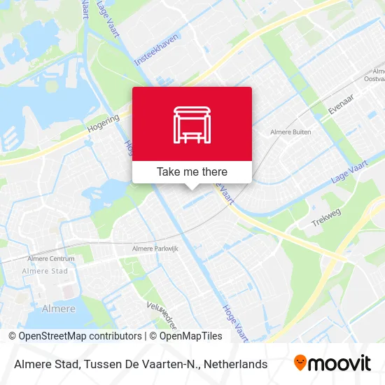 Almere Stad, Tussen De Vaarten-N. map