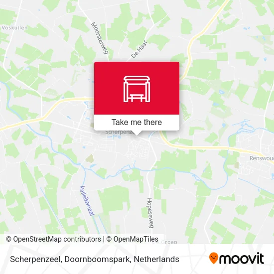 Scherpenzeel, Doornboomspark map