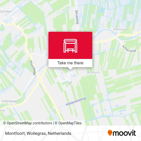 Montfoort, Wollegras map