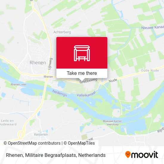 Rhenen, Militaire Begraafplaats map