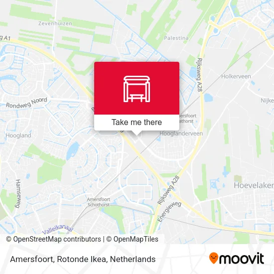 Amersfoort, Rotonde Ikea map