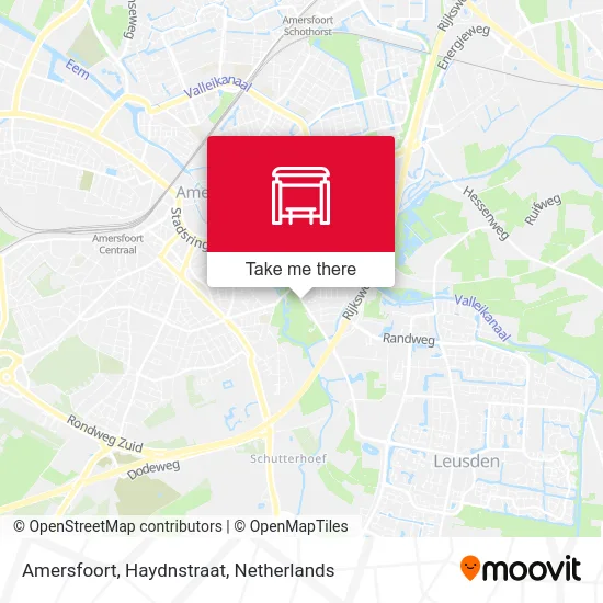 Amersfoort, Haydnstraat Karte