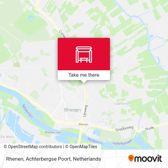 Rhenen, Achterbergse Poort map