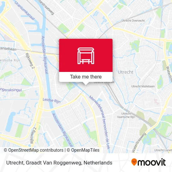 Utrecht, Graadt Van Roggenweg map