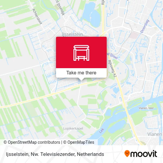 Ijsselstein, Nw. Televisiezender map