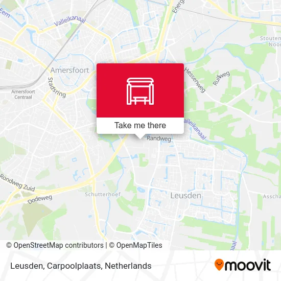 Leusden, Carpoolplaats map