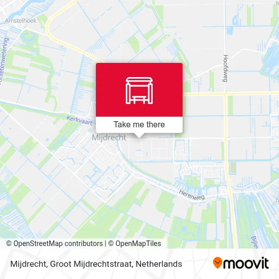 Mijdrecht, Groot Mijdrechtstraat map
