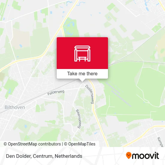 Den Dolder, Centrum map
