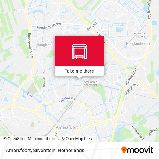 Amersfoort, Silverstein map