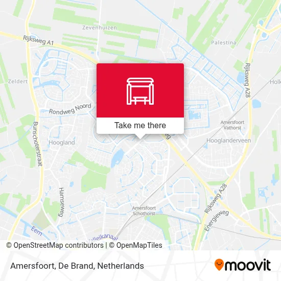 Amersfoort, De Brand map