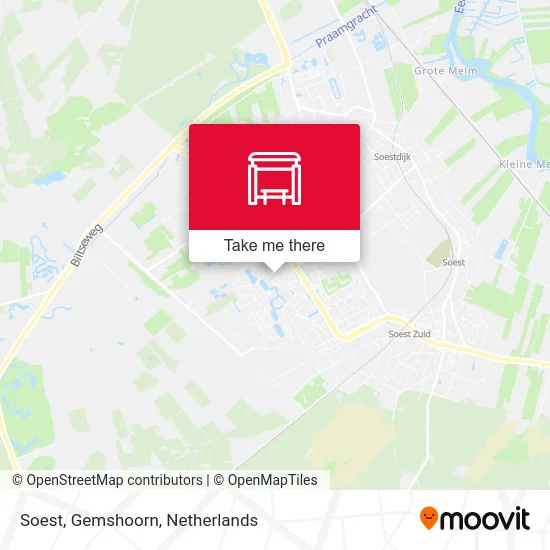 Soest, Gemshoorn map