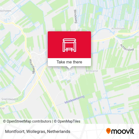 Montfoort, Wollegras map