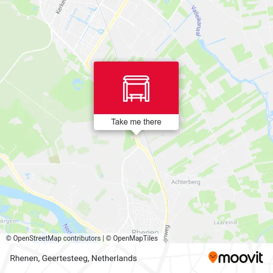 Rhenen, Geertesteeg map