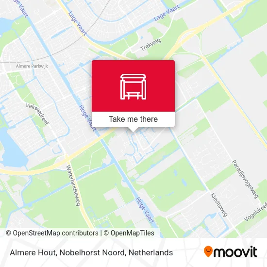 Almere Hout, Nobelhorst Noord map