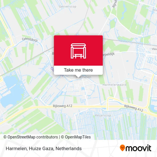 Harmelen, Huize Gaza map