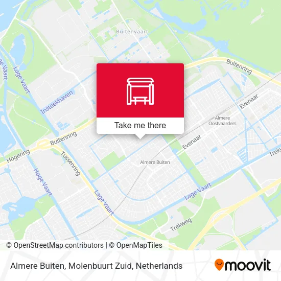 Almere Buiten, Molenbuurt Zuid map