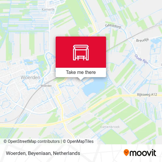 Woerden, Beyenlaan map