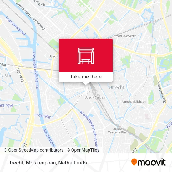 Utrecht, Moskeeplein map
