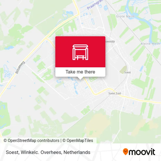 Soest, Winkelc. Overhees map