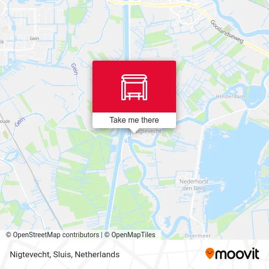 Nigtevecht, Sluis Karte