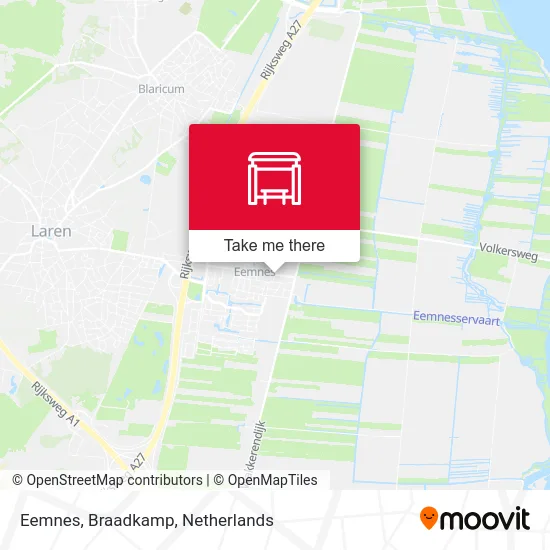 Eemnes, Braadkamp map
