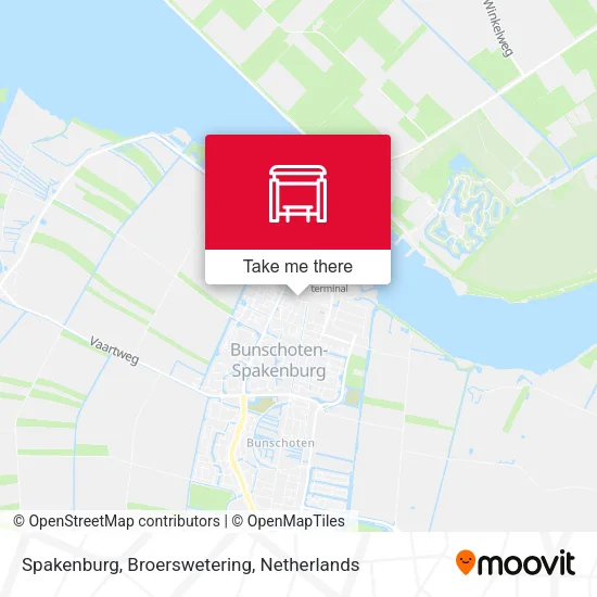 Spakenburg, Broerswetering map