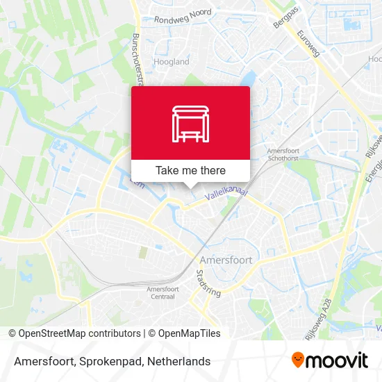 Amersfoort, Sprokenpad map
