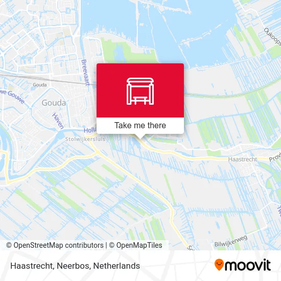 Haastrecht, Neerbos map