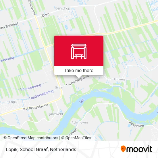 Lopik, School Graaf map