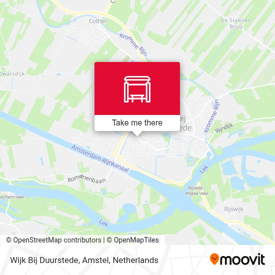 Wijk Bij Duurstede, Amstel Karte