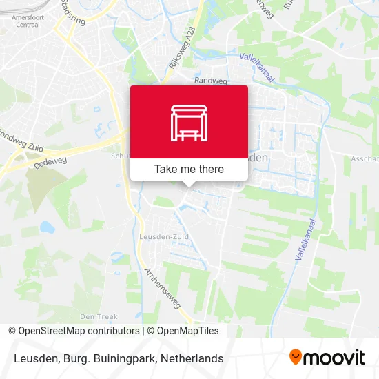 Leusden, Burg. Buiningpark map