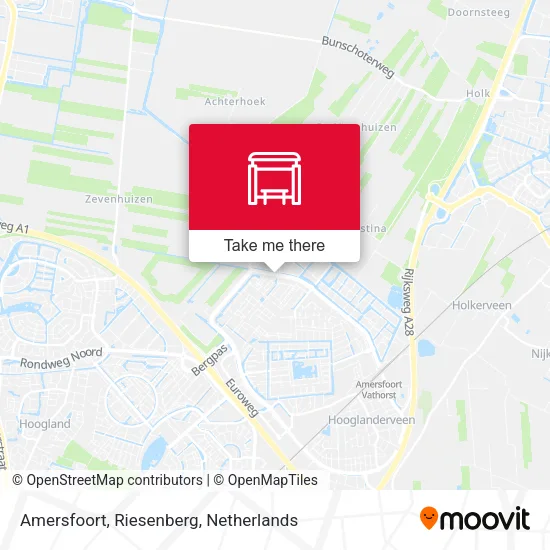 Amersfoort, Riesenberg map