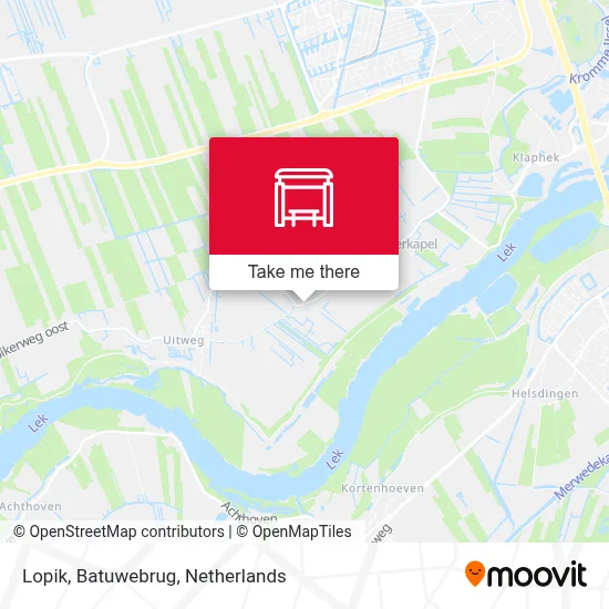 Lopik, Batuwebrug map